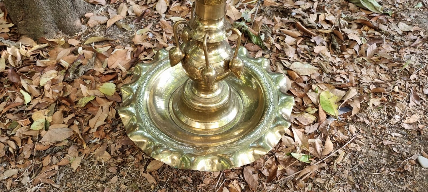 Ornamento in Ottone con Gallo Inizi 900