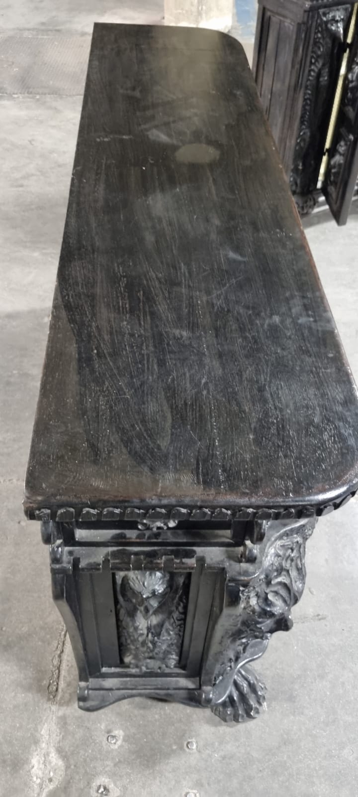 Credenza Studio Notarile Sala Pranzo Stile Rinascimento Rinascimentale Fatta a mano