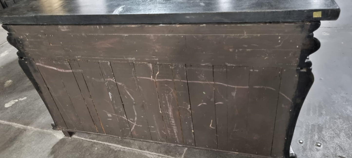 Credenza Studio Notarile Sala Pranzo Stile Rinascimento Rinascimentale Fatta a mano