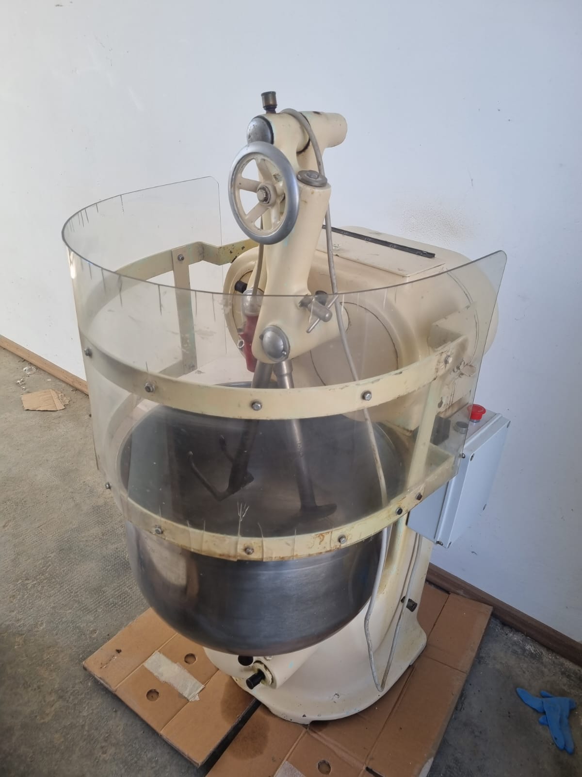 Impastatrice a due Braccia a 1 Velocita Usata 50 Kg di Farina