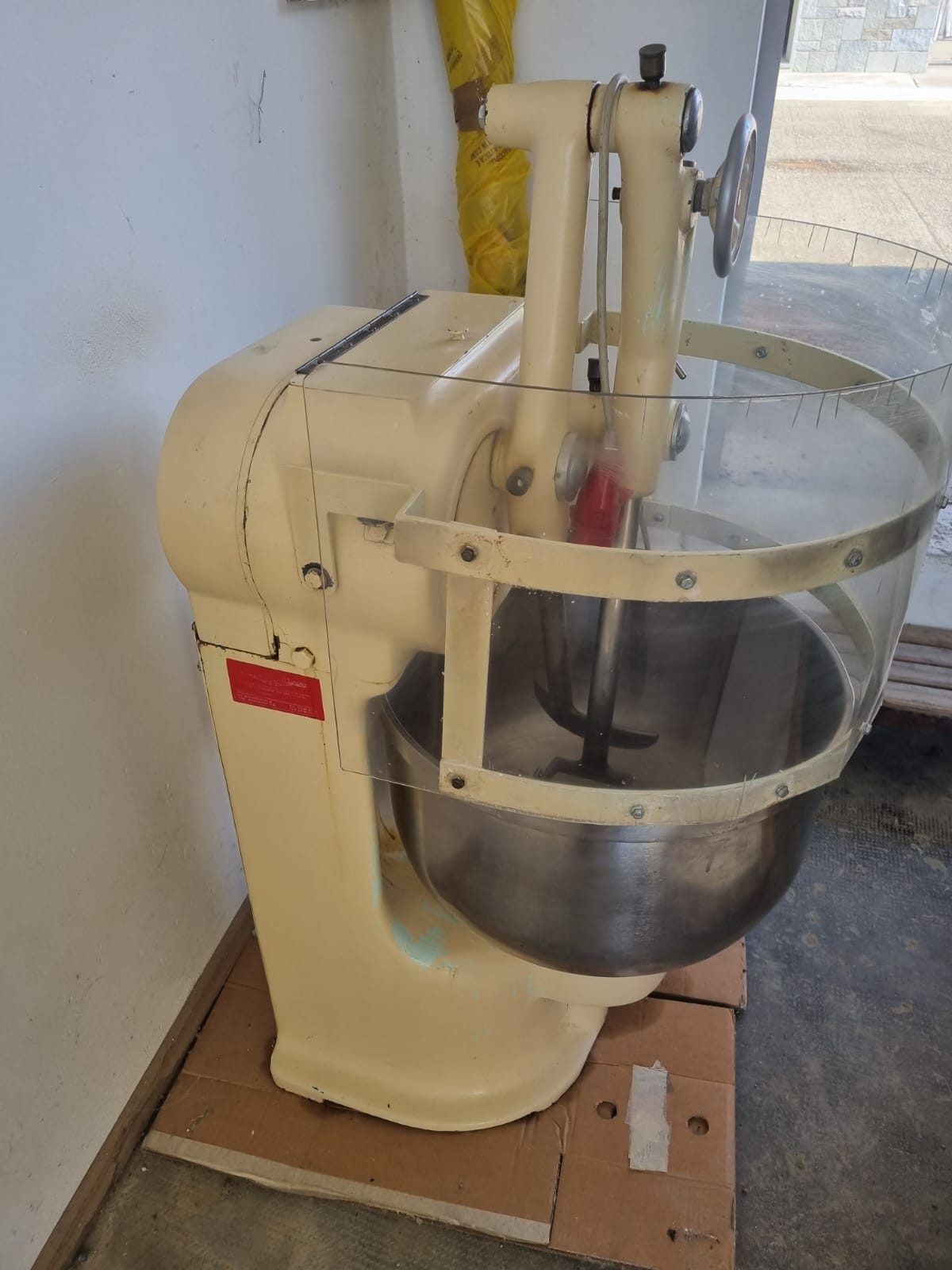 Impastatrice a due Braccia a 1 Velocita Usata 50 Kg di Farina