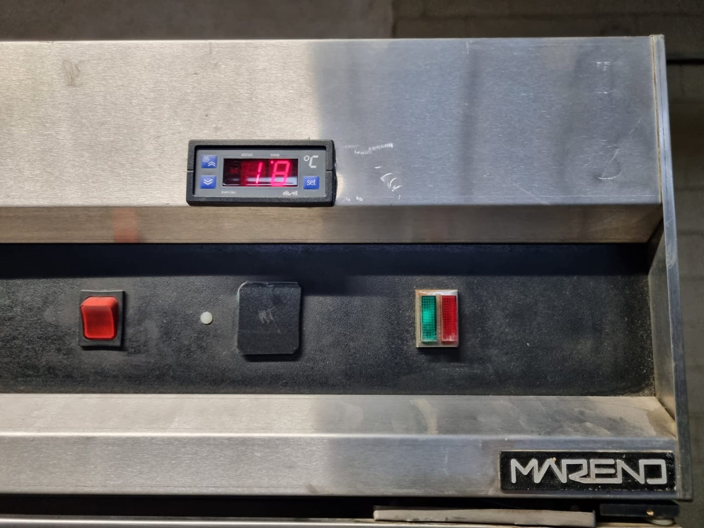 Frigorifero in Acciaio a Due Porte Professionale Usato