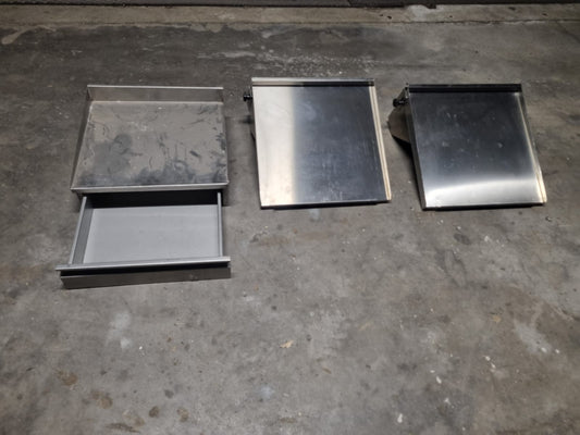 Cassetto Mensole in Acciaio Professionale Usato da appendere