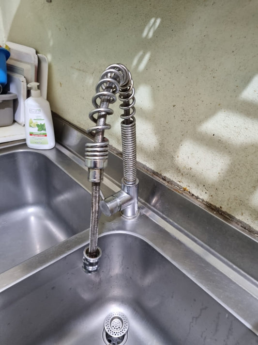 Lavandino in Acciaio Professionale Usato lungo 180cm