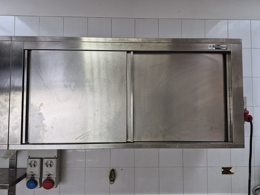 Due Pensili in Acciaio usati 140*43