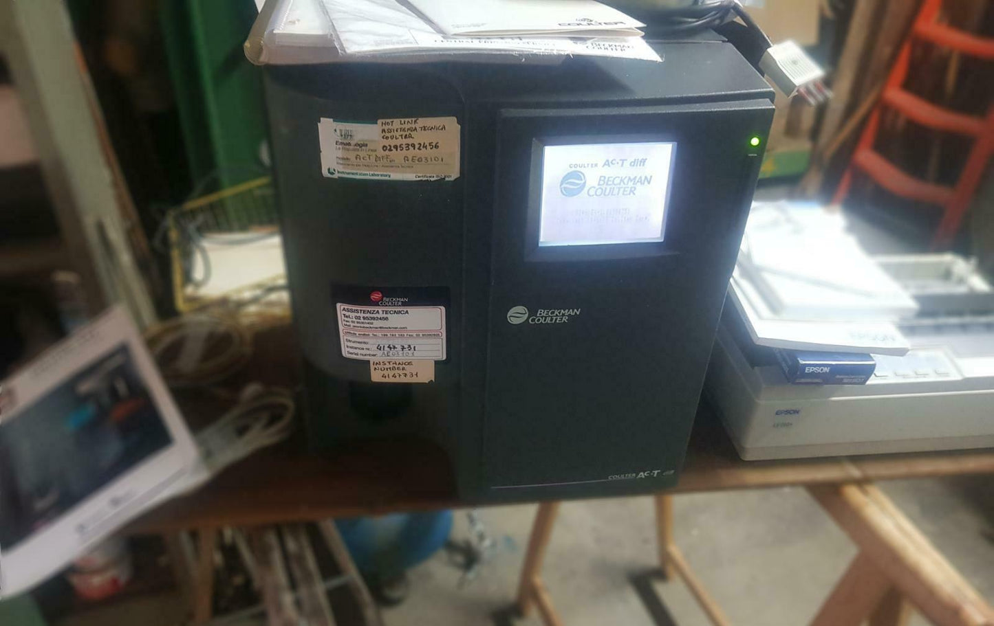 Macchinario Da Laboratorio Beckman Coulter Ac T Diff Usato Venduto per Pezzi di Ricambio