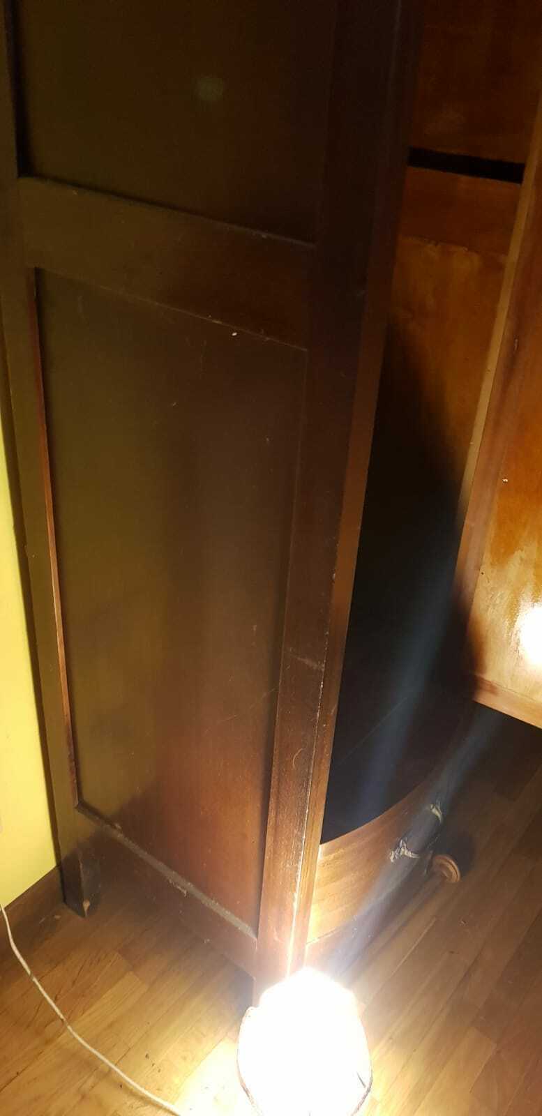 Spettacolare Armadio In Arte Deco' Liberty Anni 1920 circa Da Restaurare