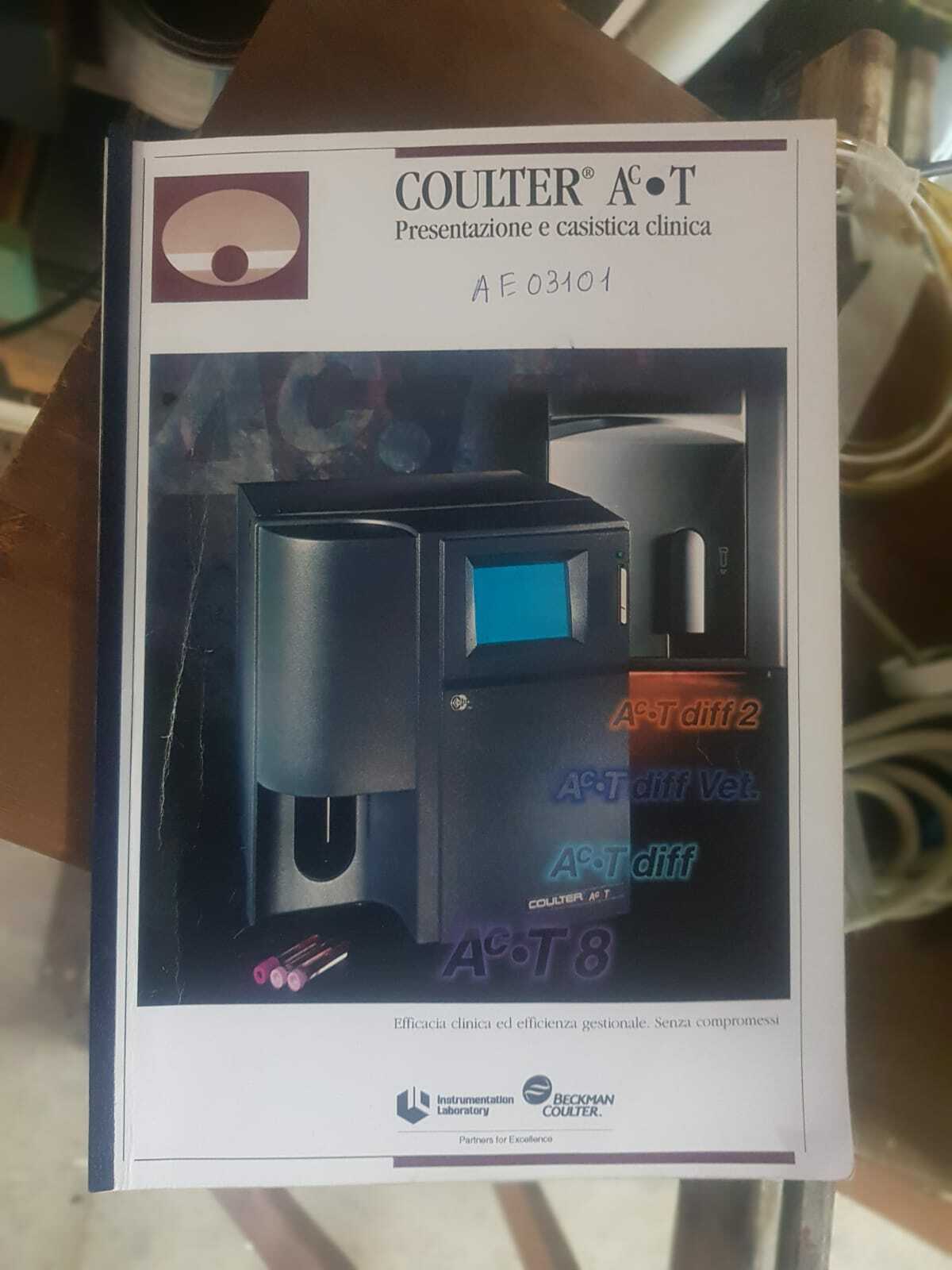 Macchinario Da Laboratorio Beckman Coulter Ac T Diff Usato Venduto per Pezzi di Ricambio