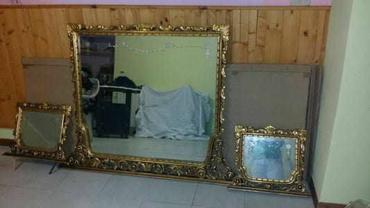 Bellissima Specchiera Per Como' e comodini stile Impero