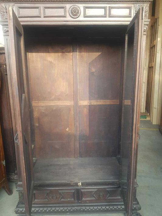 Bellissimo Armadio A Due Ante Libreria Inizi 900 Rinascimento Rinascimentale