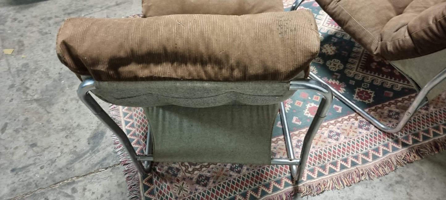 Due Poltrone Sedie Anni 70 Vintage