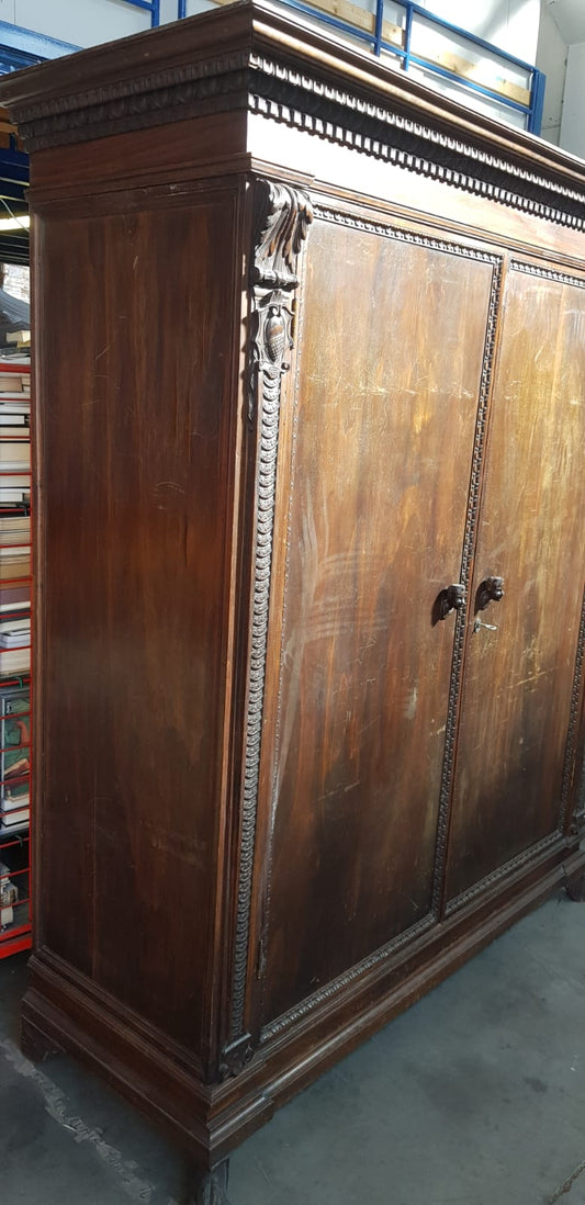 Bellissimo Armadio Stile Rinascimento Rinascimentale Inizi 900