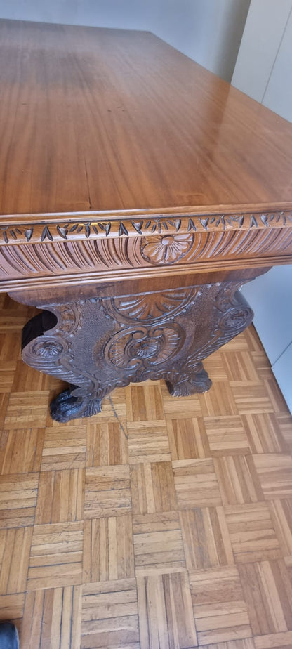 Studio Notarile Meta' 900 con Libreria a 5 Ante