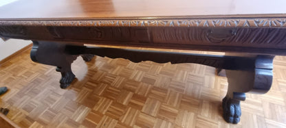 Studio Notarile Meta' 900 con Libreria a 5 Ante