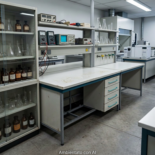 Bancone da Laboratorio Scrivania Usata