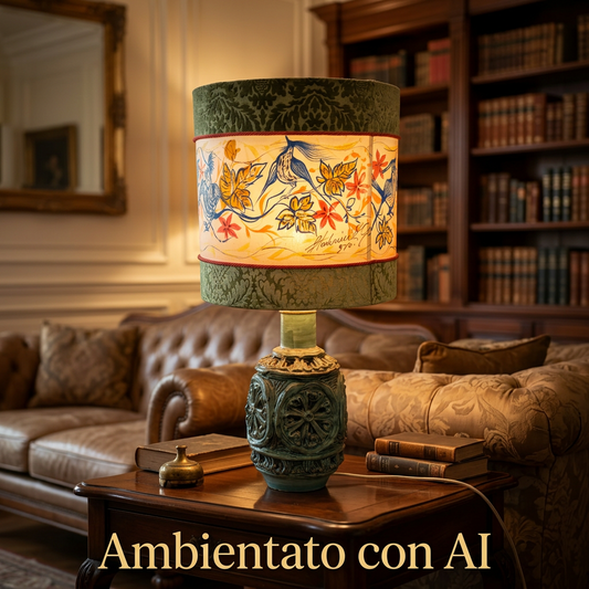 Lampada in Terracotta Anni 70