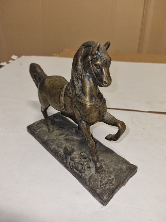 Statuina Cavallo in Bronzo Antico