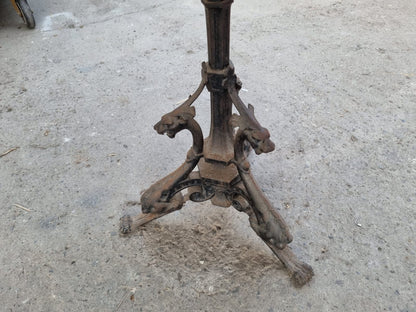 Tavolo Da Giardino in Ferro Battuto Inizi 900