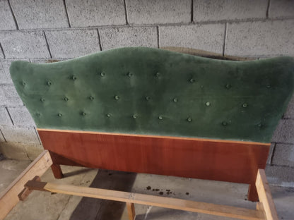 Letto Matrimoniale Stile Decò Anni 70 Vintage