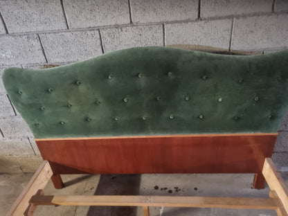 Letto Matrimoniale Stile Decò Anni 70 Vintage