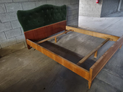 Letto Matrimoniale Stile Decò Anni 70 Vintage