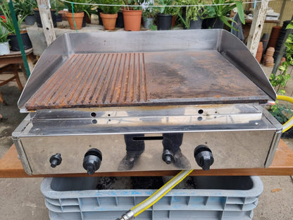 Fry Top Griglia Professionale a gas usata. Misure: L.64*P.48*H.30.
