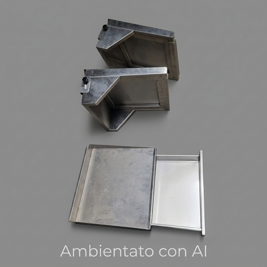 Cassetto Mensole in Acciaio Professionale Usato da appendere