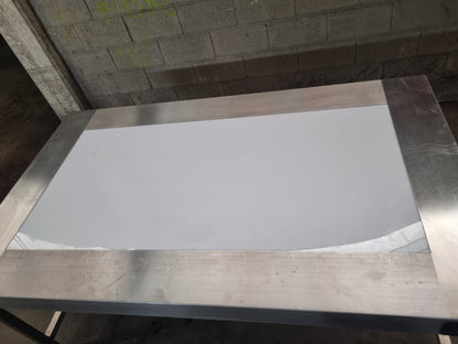 Tavolo in Acciaio con Negativoscopio usato