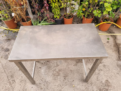 Tavolo in Acciaio usato Professionale Lungo 90cm