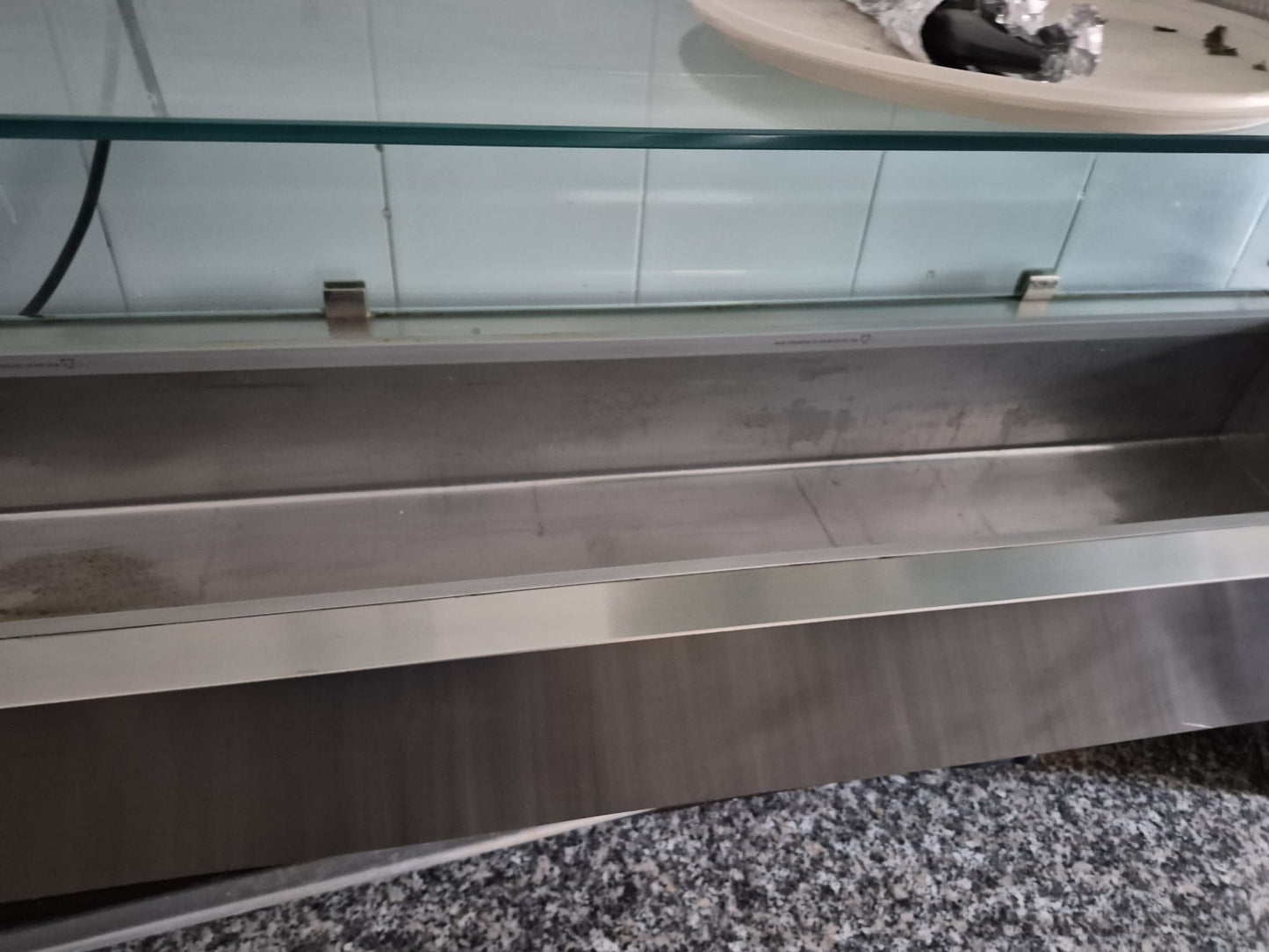Banco Frigo per Pizzeria Refrigerato con vetrina usato
