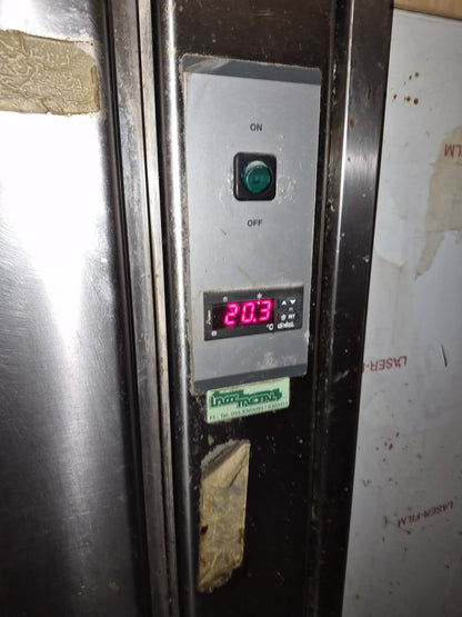 Banco Frigo Professionale in Acciaio con Marmo usato
