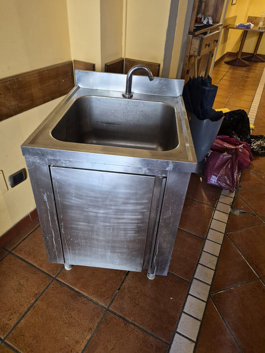 Lavandino in Acciaio Professionale Usato