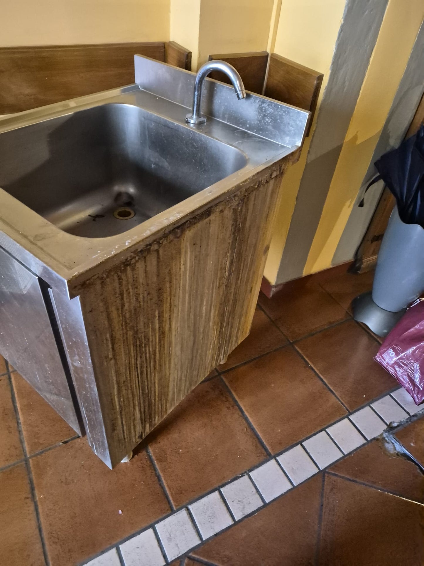 Lavandino in Acciaio Professionale Usato