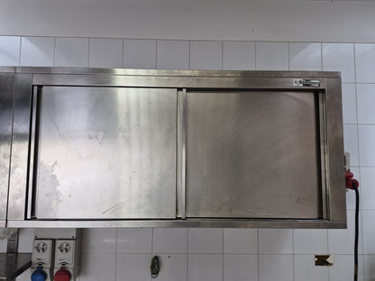 Due Pensili in Acciaio usati 140*43