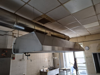 Cappa da Centro Professionale Usata Completa