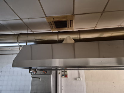 Cappa da Centro Professionale Usata Completa