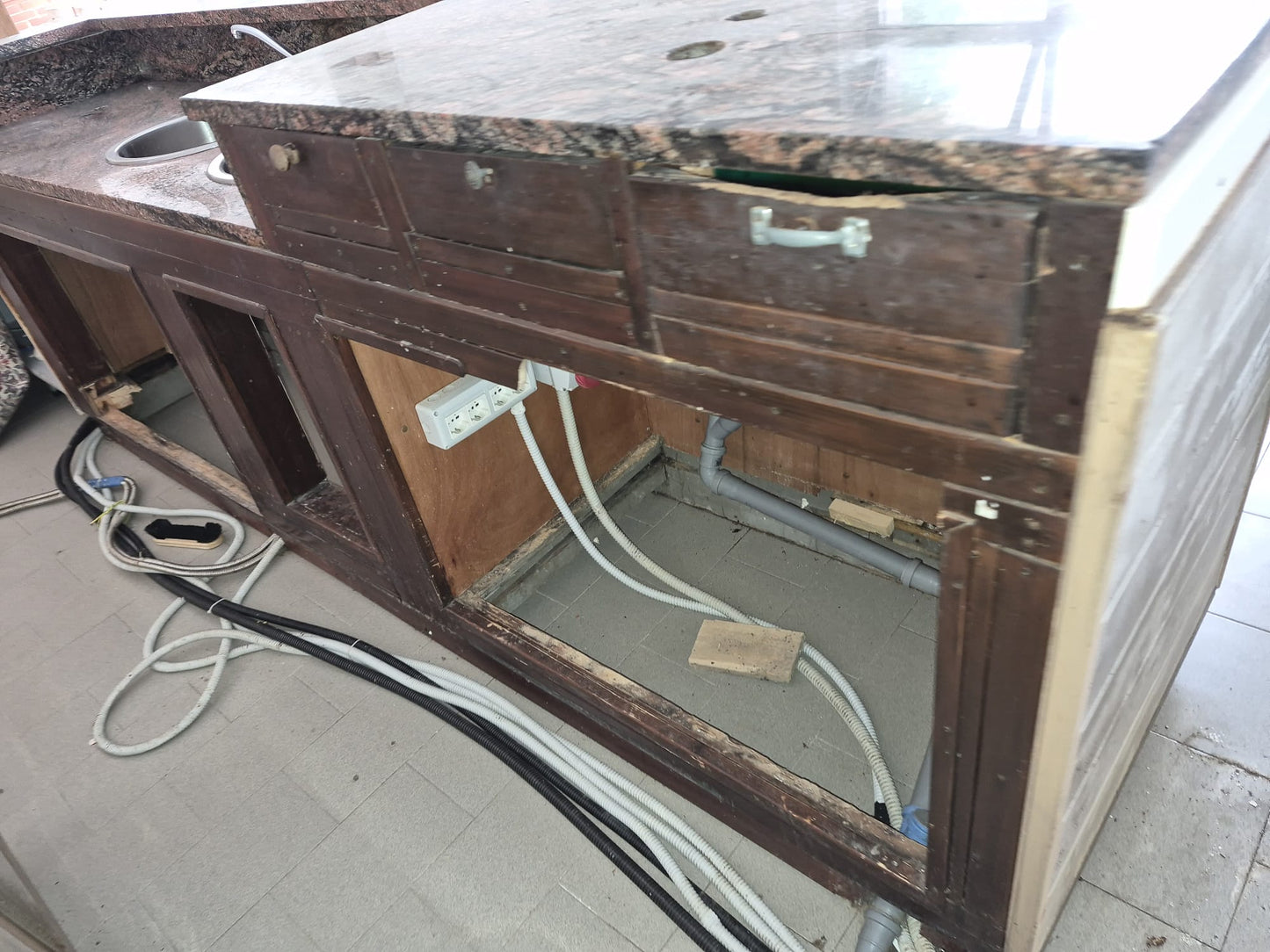 Banco Bar Professionale Usato Lungo 314cm