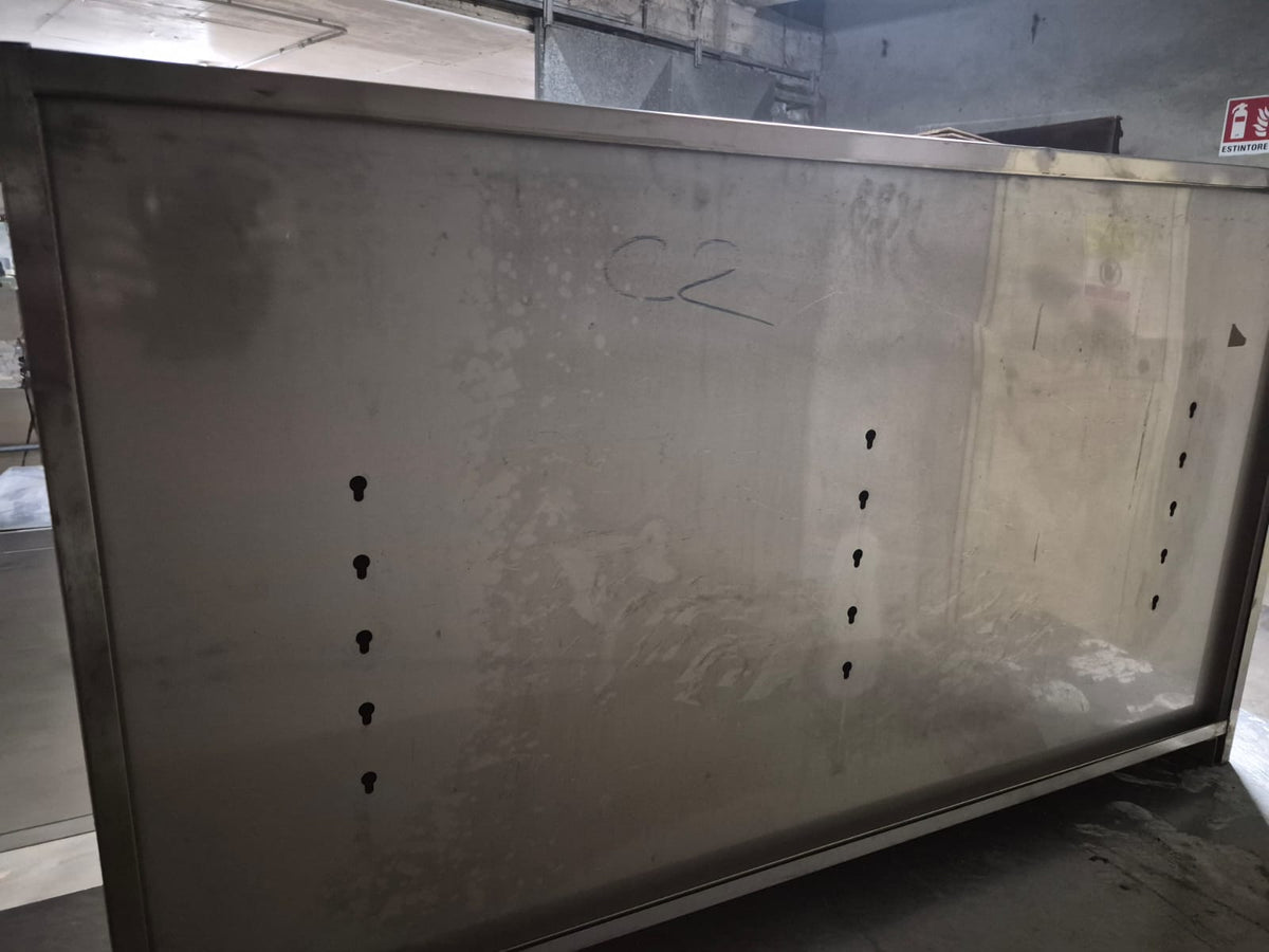 Pensile in  Acciaio Professionale 120*40 Usato