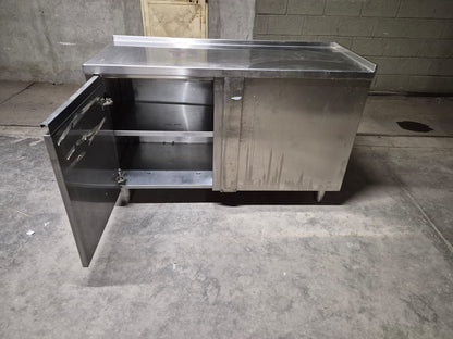 Bancone in Acciaio Professionale 142*60 Usato