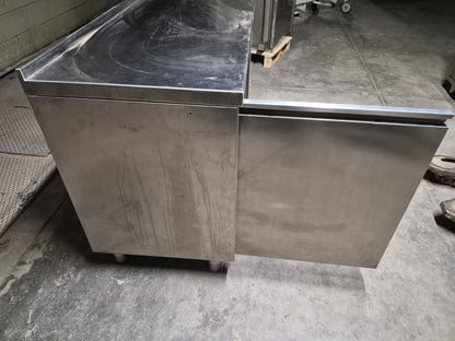 Bancone in Acciaio Professionale 142*60 Usato