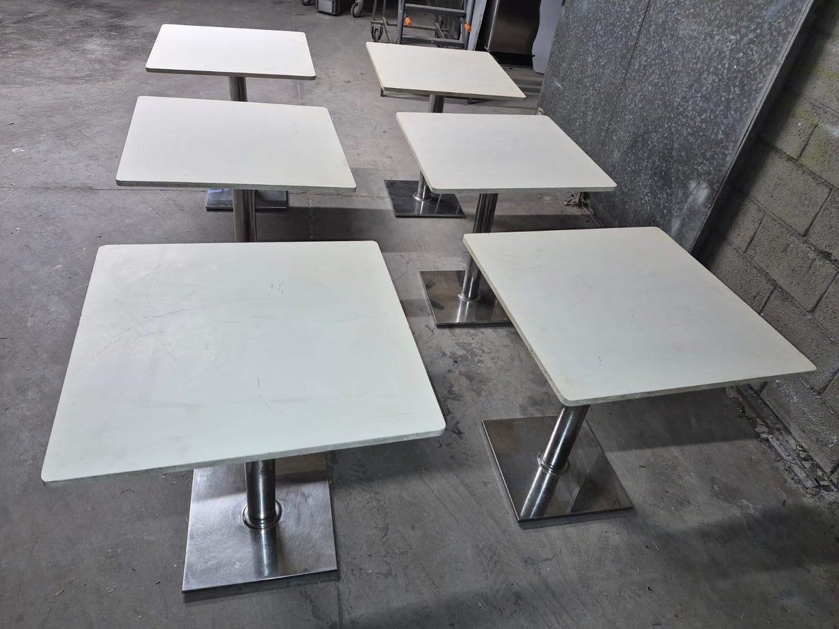 Sei Tavoli da Bar Pizzeria Ristorante Usati