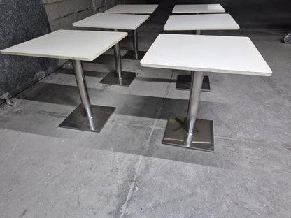 Sei Tavoli da Bar Pizzeria Ristorante Usati
