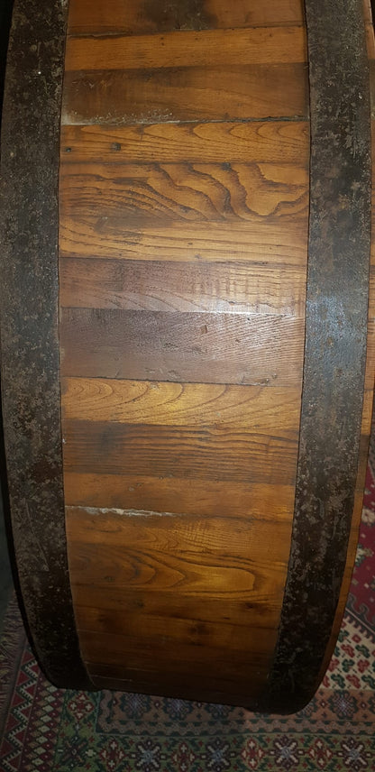 Bellissima Botte in Legno 145*145 Porta Bottiglie Arredamento Usata anni 70