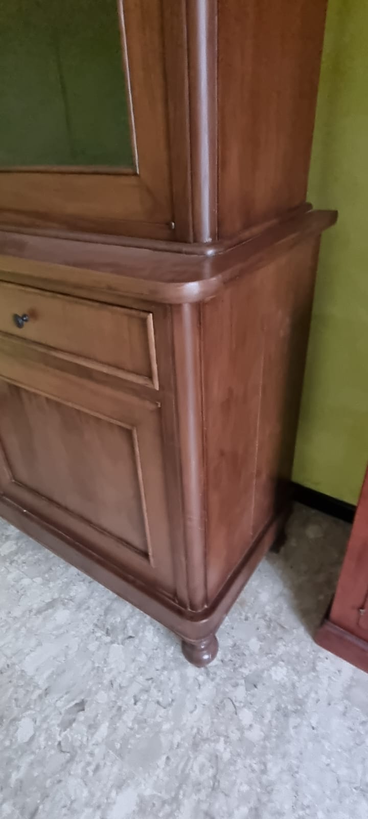 Vetrina Libreria Credenza Inizi 900 Minimo Restauro