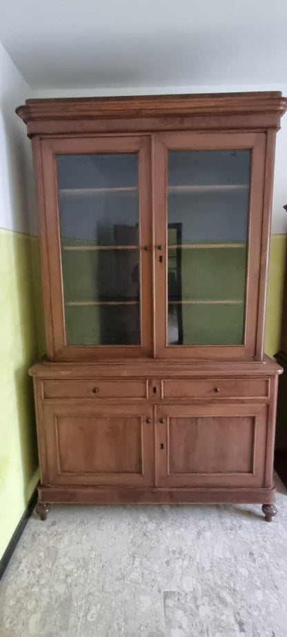 Vetrina Libreria Credenza Inizi 900 Minimo Restauro